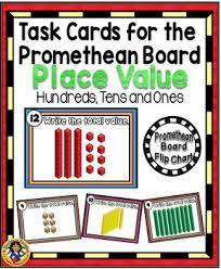 Task Cards For The Promethean Board Place Value