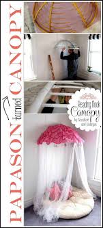 28 Household Items You Can Repurpose For Your Kids With Images Room Diy Reading Nook Canopy Reading Nook