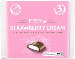 Frys Strawberry Cream Dark Chocolate 3 ...