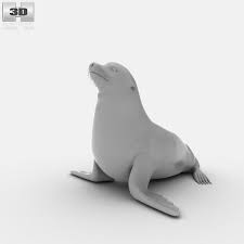 Brown Fur Seal Arctocephalus Pusillus 3d Model Low Poly Max Obj 3ds Fbx C4d Lwo Lw Lws 6 Fur Seal 3d Model Dinosaur Stuffed Animal