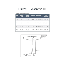 tychem polycoated coverall w hood elastic wrists socks