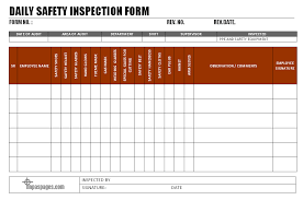 The inspection is taken forward by the external or the inspectors who have enough experience in this field or profession. Safety Inspection Report Sample Hse Images Videos Gallery