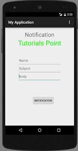 Correspondingly to changing your site into an. Android Push Notification Tutorialspoint