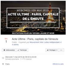 Bfmtv détaille la stratégie de ces militants devenus les bêtes noires des policiers lors des manifestations. Yellow Vests Black Bloc And Trade Unions What To Expect From The Protests In France On May 1st The Local