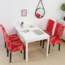 They give you the option of changing around your decor without having to buy a whole new dining room set. Kcasa Chair Covers Spandex Stretch Slipcover Chair Protection Covers For Dining Room And Wedding Banquet Alexnld Com