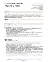 For each work experience entry, start with. Hotel Manager Resume Samples Qwikresume