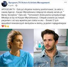 W grudniu 2007 został nominowany do nagrody telekamery 2008, zajmując ostatecznie trzecie miejsce. Pochodzacy Z Leborka Aktor Kacper Mlynarkiewicz Zagra W Serialu Barwy Szczescia E Lebork