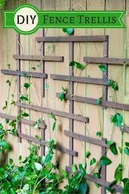 19 beautiful trellis fence and screen ideas to turn your yard into a private escape | diy garden #gardenideas #diygarden. Diy Fence Trellis Pretty Handy Girl