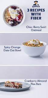 We Know You Ve Got The Guts Click The Pin For Recipes With Fiber That Will Help Support Digestive Health Like Chia Berry Swirl Oatme Recipes Food Fiber Foods