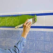 Piastrelle Bagno E Cucina Piastrelle Dipingere Le Piastrelle Del Bagno Pittura Piastrelle