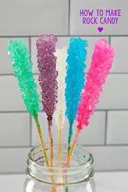 Use this simple recipe to create fun flavor and color combinations. How To Make Rock Candy Diy Project We Are Not Martha