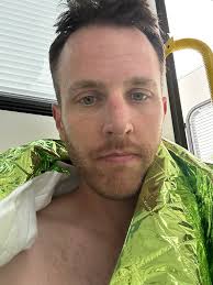 The Jersey Standard Chartered Marathon First, a huge thankyou to 2  Marshalls near Quennevais who literally had to pick me up when I fell over,  quickly cleaned up my wounds and speedily