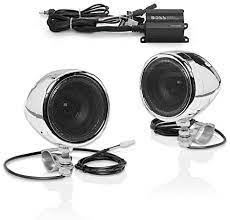 Boss Audio Systems Mc420b Motorcycle Speaker System Class D Compact Amplifier 3 Inch Weatherproof Speakers Volume Control Great For Atvs Motorcycles And All 12 Volt Vehicles Buy Online At Best Price