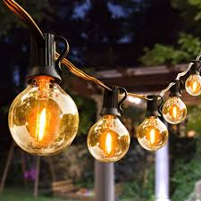 These have been ranked under the heavy duty outdoor lights category time and again. Outdoor String Lights 100ft With 62 Dimmable G40 Led Clear Bulbs Ul Approval Waterproof Globe String Lights 1w 2700k Outdoor Lighting For Backyard Porch Cafe Party Wedding Garden 100ft Amazon Com