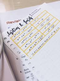 Studyblr Notes Inspiration Math Notes Study Planner