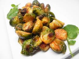 This easy vegetarian brussels sprouts recipe made with balsamic vinegar and olive oil takes tasty roasted sprouts to the next level. Brussels Sprouts With Bacon And Balsamic Recipe Allrecipes