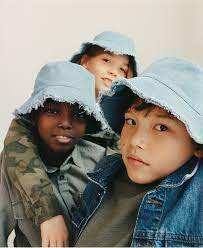 Zara Kids Denim Bucket Hat Zara Kids Estilos Para Ninos Moda Para Ninas