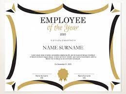 Employee appreciation quotes express gratitude and let employees know that you value their hard work and dedication. Employee Of The Year Editable Template Editable Award Employee Etsy Template Printable Certificate Templates Editable Certificates