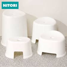 Usd 14 26 Japan Nitori Nidalizh Pp Plastic Non Slip Thickening Shower Stool Bathroom Stool Wall Stool Wall Chair Who Shower Stool Bathroom Stool Bath Stool