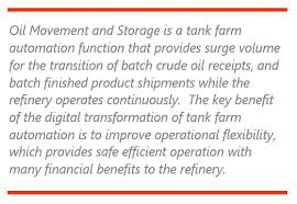 Tanks that are temporarily out of use should be mothballed. Digital Transformation Of Tank Farm Automation Arc Advisory