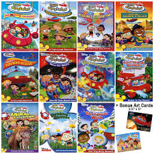 While traveling through san francisco, california, annie and her newest toy, purple plane, notice a green helicopter stuck way up high in the highest redwood tr. Little Einsteins Ultimate Dvd Collection 35 Episodes And Loaded With Bonus Features Bonus Art Cards Amazon De Dvd Blu Ray