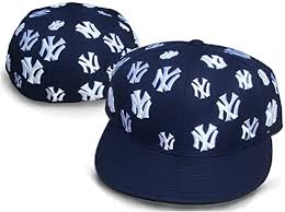 Maybe you would like to learn more about one of these? Amazon Com New York Yankees Trick Trade Fitted Size 7 3 8 All Over Ny Logos Navy Blue Hat Cap Sports Outdoors