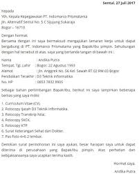 11+ contoh surat lamaran kerja doc,umum, pt, simple, guru, indomaret, dan lainya yang surat lamaran kerja ialah surat yang ditulis/dibuat oleh seseorang dan ditujukan kepada suatu surat lamaran kerja merupakan salah satu surat resmi yang dijadikan sebagai surat pengantar. Download Contoh Lamaran Kerja Indomaret Terbaru 2017 Contoh Surat