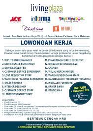 Ada perusahaan yang sedang membuka kesempatan lowongan kerja di daerah banjarmasin, staf administrasi, staf marketing. Info Loker Dicafe Bjm Hari Ini Lowongan Kerja Sma Smk Medan Juni 2020 Di One O One Cafe Bistro Lowongan Kerja Medan Terbaru Tahun 2021 Temukan Lowongan Kerja Sopir Sim