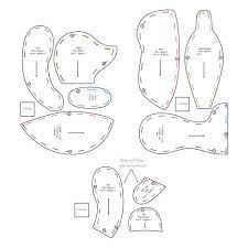 Memory bear printable pattern uploaded by admin on monday, february 22nd, 2021. 10 Best Printable Teddy Bear Sewing Pattern Printablee Com