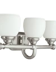 Home Decorators Collection Cedar Cove 3 Light Brushed Nickel Vanity Light With Etched Opal Glass Shades Low Tide Liquidation