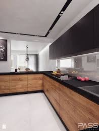 This black kitchen features matte black. 50 Gorgeous Modern Kitchen Design Ideas Design Gorgeous Ideas Kitchen Modern Modern Kitchen Design Modern Kitchen Cabinet Design Modern Wood Kitchen
