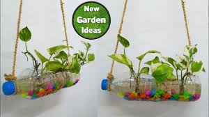 You should be left with the bottom part of the bottle which can now be used as a pot. Plastic Bottle Hanging Plants Ideas Homes Of Heaven