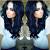 Black Blue Hair Tumblr