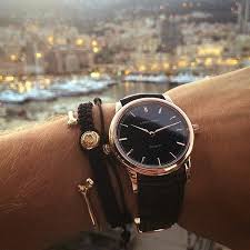 Black And Rose Gold Mens Watch If You Re Looking For A Reason To Get A Corniche Watch Look No Further The Heritage 40 In Rose Gold With Black Reloj De Pulsera Hombre Reloj De Pulsera Reloj