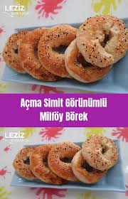 acma simit gorunumlu milfoy borek leziz yemeklerim yemek tarifi simitler yemek leziz yemek