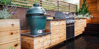 The type or grade of metal typically used in outdoor cabinets is 304 stainless steel, as it is the most resistant to corrosion and staining. 15 Outdoor Kitchen Designs That You Can Help Diy