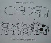 A Bee C Preschool Boerderijdieren Thema Koe