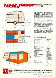 Qek Junior Spec Sheet 1965 Vintage Camping Camping Trailer For Sale Camping