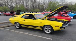 Image result for Bright Yellow 1970 Challenger