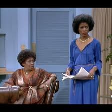 After louise's weather segment, presenter naga quizzed louise on whether she thought she was more accurate than a meerkat. The Jeffersons Louise Weezy Jefferson Isabel Sanford Brown Maxi Dress The Golden Closet