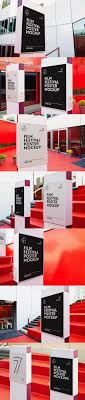 This mockup is a fully layered psd with a smart object feature so it's easy to replace current design just in seconds. Film Festival Poster Mock Ups Film Festival Poster Festival Posters Film Posters Festival