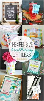 Our list of 40 birthday gift ideas ranges from keepsake boxes and personalized candles to woven baskets and wall art. Inexpensive Birthday Gift Ideas Inexpensive Birthday Gifts Homemade Gifts Birthday Gift Ideas