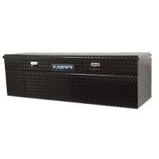 Lund 60 5 In Gloss Black Aluminum Full Size Chest Truck Tool Box 79460sl The Home Depot In 2020 Truck Tool Box Truck Tools Tool Box