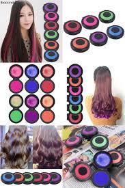 Visit To Buy New Professional 6 Colors Temporary Hair Dye Powder Cake Styling Hair Chalk Set Soft Pastels Salon Tools Temporary Hair Dye Hair Chalk Dyed Hair