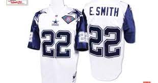 Nfl Mitchell And Ness Dallas Cowboys 22 Emmitt Smith White 75th Premier Throwback Jersey 89 99 Dallas Cowboys Jersey Dallas Cowboys Players Cowboys Players