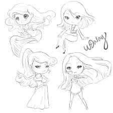 How To Draw Chibi Disney Princesses Google Search Disney Princess Colors Disney Princess Coloring Pages Chibi Disney