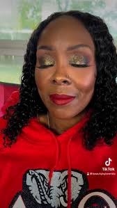 Golden Smokey Eye and Red Lip Combo for my Beautiful Soror Tarsha! 💋💄✨, I  have appointments available! Click the link in my bio or Text 740-278-7437  to book your Glam Session!🎨💋💄✨ *Please don’t send ...