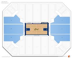 Haas Pavilion California Seating Guide Rateyourseats Com