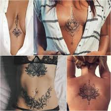 Lotus Flower Tattoo Female Lotus Tattoos Designs With Meaning Chest Tattoos For Women Tattoos For Women Flowers Lotus Tattoo Design