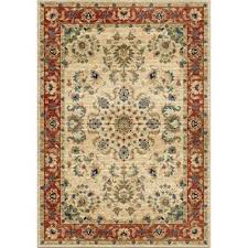 Orian Rugs Twisted Tradition Bone 5 Ft X 8 Ft Indoor Area Rug 318234 The Home Depot Orian Rugs Area Rugs Oriental Area Rugs
